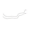 77 Trans Am 400ci TH350 Transmission Cooler Lines, 2 Pcs. - image 1