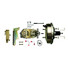 Booster / master Cylinder / valve combo with lines and mounting brackets Disc / Disc - image 1