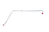64 390 4BBL - Fuel Pump to Carb. Line - Stainless - image 1