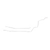 69 -71 Convt. 5/16 - Front to Rear Fuel Line 2 Pcs. - image 1