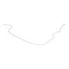 67 -68 All Cars - Front to Rear Brake Line - image 1