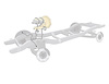 69 -71 Pwr. Disc - Front Brake Line Kit 4 Pcs. - image 1