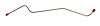 64 -72 Front to Rear Line Ext. for Booster Mounted Valve - Stainless - image 1