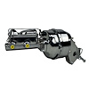 Chrome Dual Brake Booster and Master Cylinder 8" Dual Booster - image 1