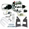 J87315171 Power Brake Booster W/Master Cylinder (Disc/Drum) 1973-1987 Chevy Truck Chrome - image 2