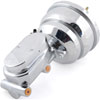 Brake Booster and Dual Master Cylinder Combo Kit, 9 in. Booster [Chrome] - image 3