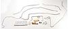 OE Steel Power Brake Line Kit 1967 Camaro - image 1