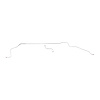 69 SC Rambler - Front to Rear Brake Line - Stainless 2 Pcs. - image 1