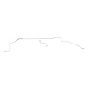 69 SC Rambler - Front to Rear Brake Line 2 Pcs. - image 1