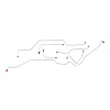 "69 Rambler, Pwr. Disc - Front Brake Line Kit, 7 Pcs. - image 1