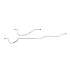 64 -69 AMC 6 Cyl. Rear Axle Brake Lines 2 Pcs. - image 1