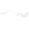 71 -74 All Cars - Rear Axle Brake Lines 2 Pcs. - image 1