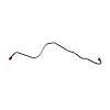 65 Maverick/Comet 289 ci 2 BBL Fuel Pump to Carb Line - image 1