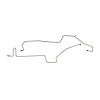 72 Maverick 200 ci C4 Transmission Cooler Lines 2 pcs. - image 1