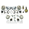 4 Wheel Disc Brake Conversion Kit 1962-1972 Mopar B/E-Body - image 1