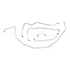 70 Power Disc - Front Brake Line Kit 5 Pcs. - image 1