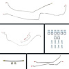 4 Wheel Disc Conversion Complete Brake Line Kit 1968 Firebird - image 1