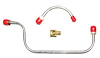 64 V-8 2-4 BBL - Fuel Pump to Carburetor Line 2 Pcs. - Stainless - image 1