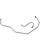 64 Slant 6 225 - Fuel Pump to Carb Line 2pcs. - image 1