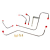 66 -67 426 Hemi - Fuel Pump to Carb. Line 8 Pcs. - image 1