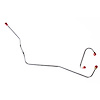 68 -69 383 440 AFB - Fuel Pump to Carb. Line - Stainless 2 Pcs. - image 1