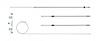 Parking Brake Cable Kit for 1967 Buick Skylark/GS with TH400 - image 1