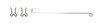 73 - 77 Chevelle - Brake Cable Set w/ Hardware - image 2