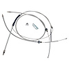 65 - 66 C Body E Brake Cable Set, Stainless - image 1