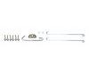 Parking Brake Cable Kit for 1973-1977 Chevy Monte Carlo (Except TH400) - image 2