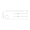 Parking Brake Cable Kit - Intermediate for 1967-1974 Mopar A-Body [Stainless] - image 1