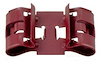 RSCLP17 Double-Sided, Push-in Brake Line Clip [1/4 in. x 3/16 in.] Red - image 1