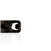 3/8IN. x 1/4IN. Double Sided Push In Clip - Olive - image 1