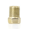 Brake Fitting Gold Finish - image 1
