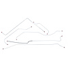 Complete Brake Line Kit for 1957 Chevy Truck Short-Bed [Stainless] - image 1