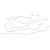 58 -59 Man. Drum Shortbed - Complete Brake Line Set 7 Pcs. - Stainless - image 1