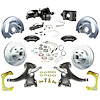 TDC6015DBYP 1960-1962 GM Truck 2 in. Drop Power Fnt Disc Brake Conversion, Black Wilwood Calipers - image 1