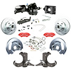 TDC6015ZYP 1960-1962 Chevy/GMC Truck/Suburban, Power Front Disc Brake Kit, Red Wilwood Calipers - image 1