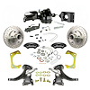 TDC6016DBYP 1960-1962 Chevy/GMC Truck/Suburban 2 in. Drop, Power Front Disc Kit Black Wilwood Calipers - image 1