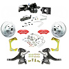 TDC6325DZYP 1963-1966 Chevy/GMC Truck/Suburban, 2 in. Drop, Power Front Disc Kit Red Wilwood Calipers - image 1