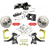 TDC6326DZYP 1963-1966 Chevy/GMC Truck/Suburban, 2 in. Drop, Power Front Disc Kit, Black Wilwood Calipers - image 1