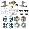 TDC6356BP 1963-1966 GM C10/C15 Truck 2WD, Power 4-Wheel Disc Brake Kit, Black Wilwood Caliper - image 1