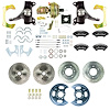 TDC6356DBP 1963-1966 GM C10/C15 Truck 2 in. Drop, Power 4-Wheel Disc Kit, Black Wilwood Calipers - image 1