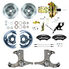 TDC6725BP 1967-1970 Chevy C10/15 Truck/Suburban, Pwr Front Disc Conv. w/Black Wilwood Calipers - image 1