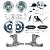 TDC6725BXP 1967-1970 Chevy C10/15 Truck/Suburban, Pwr Front Conv, Black Wilwood Calipers, Chrome Upper - image 1