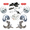 TDC6725ZYP 1967-1970 GM C10/C15 Truck/Suburban w/2WD, Power Conv, Red Wilwood Calipers Black Upper - image 1