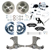 TDC6726BXP 1967-1970 Chevy C10/15 Truck/Suburban, Pwr Disc Kit, Black Wilwood Calipers, Chrome Upper - image 1