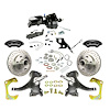 TDC6726DBYP 1967-1970 C10/C15 Truck/Suburban 2 in. Drop Front Brake Kit, Black Wilwood Calipers Black Upper - image 1