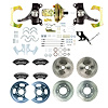 TDC6756DBP 1967-1970 GM C10/C15 Truck 2 in. Drop, Power 4-Wheel Disc Kit, Black Wilwood Calipers - image 1