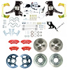 TDC6756DZXP 1967-1970 GM C10/15 Truck/Suburban 2 in. Drop Power 4-Wheel Disc Kit Red Wilwood Calipers - image 1