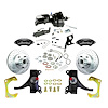 TDC7125DBYP 1971-1972 GM C10/15 Truck, 2 in. Drop, Power Front Disc Kit, Black Wilwood Calipers - image 1